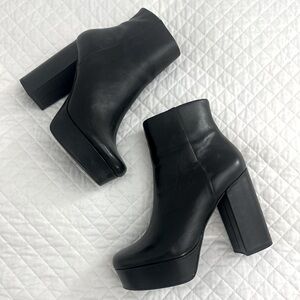 Platform Ankle Boots